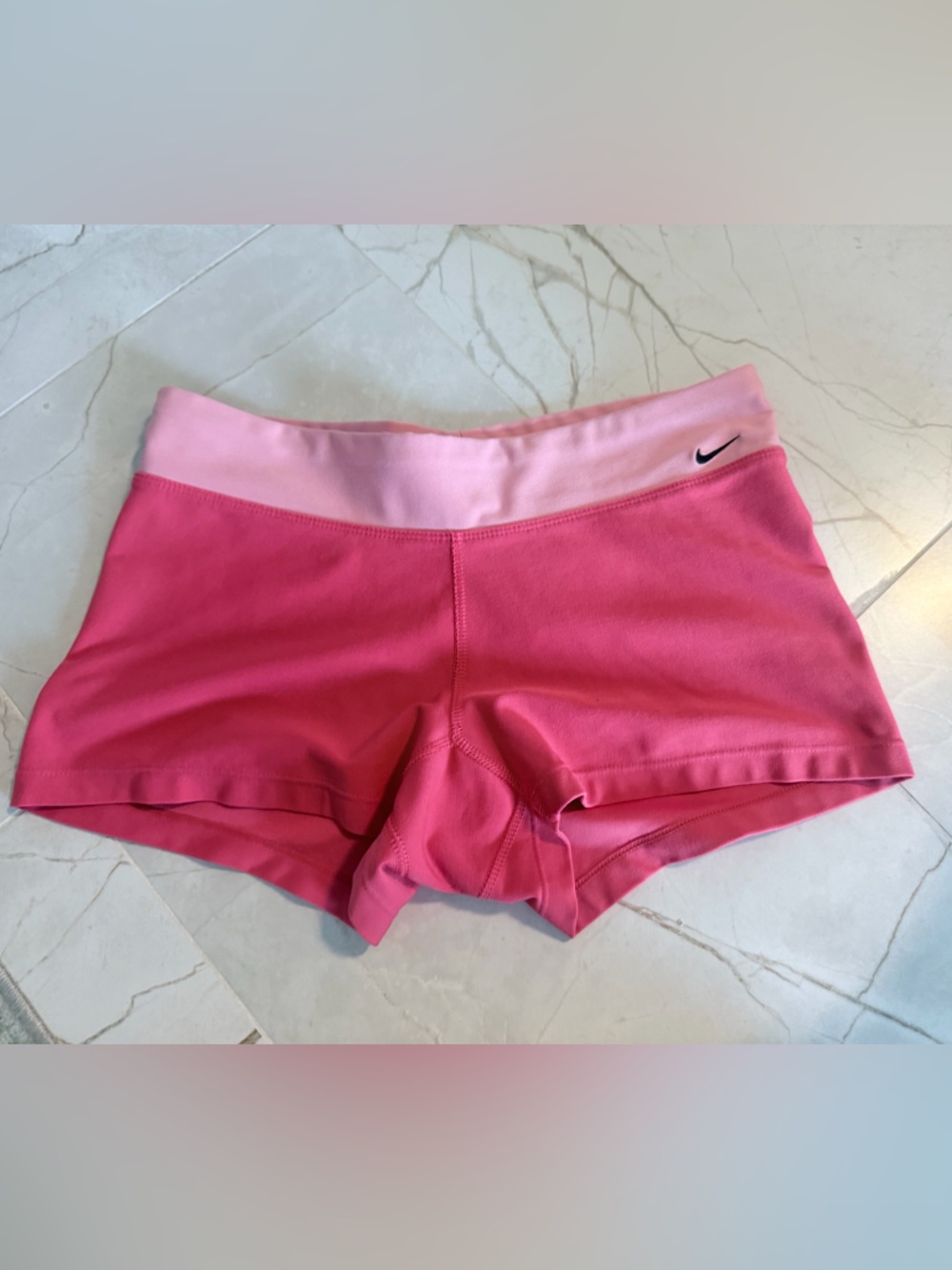 Nike Two-Tone Pink Training Shorts